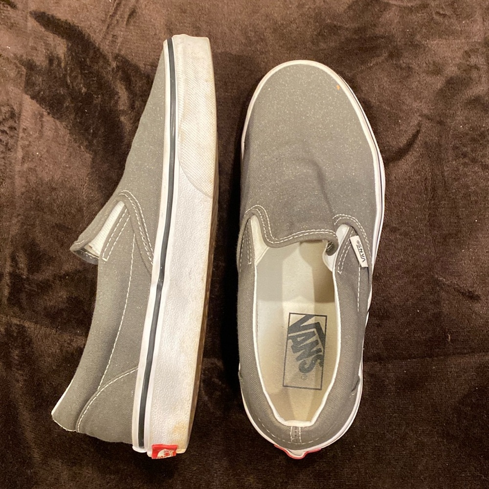 Women’s Size 8.5 Gray Vans